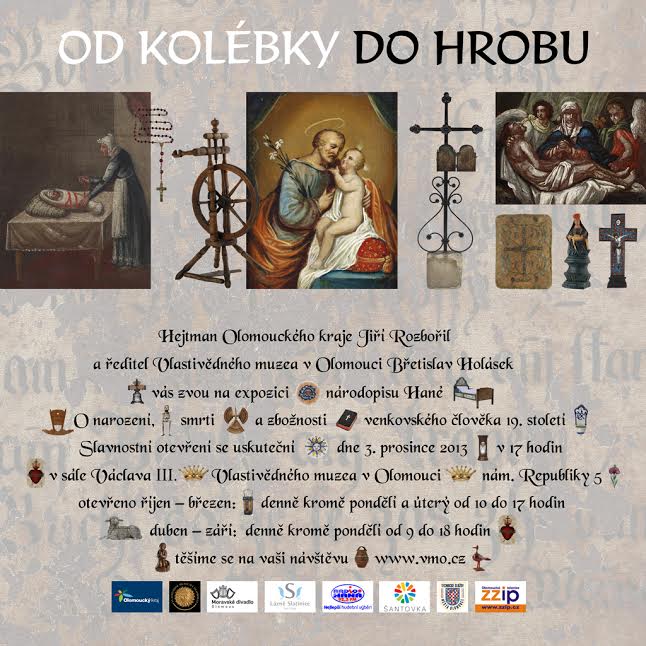 Náhrobní kříž, muzeum Prostějovska Prostějově