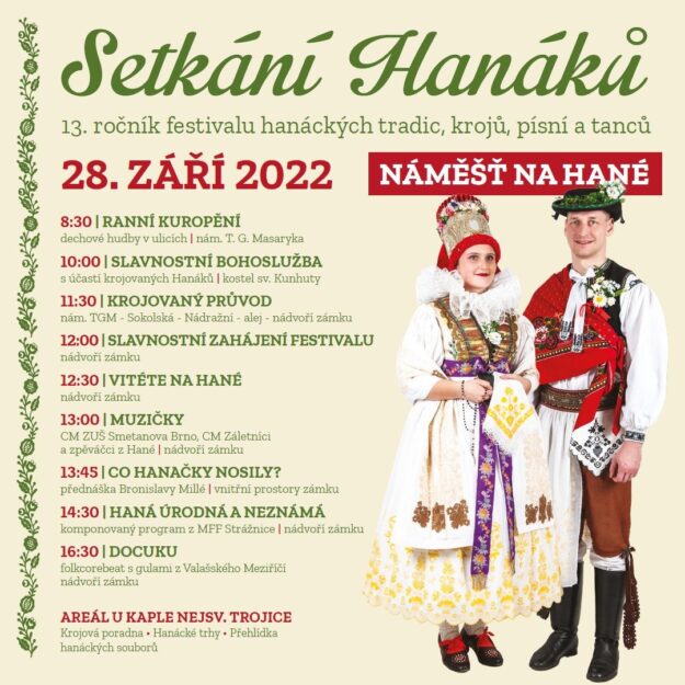 Setkání Hanáků 2022 program